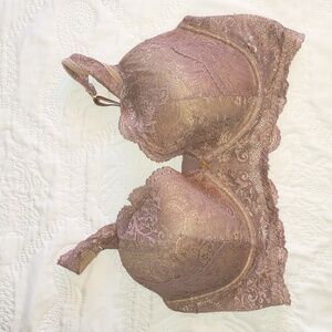 ThirdLove Longline Lace Plunge Bra 40D EUC